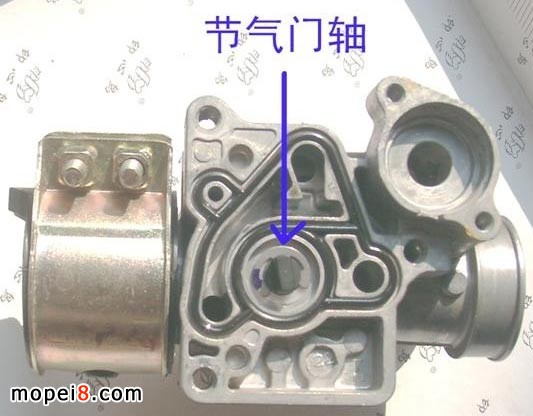 五羊本田WH110T佳御電噴摩托車節(jié)氣門位置傳感器都是安裝在節(jié)氣門體上與節(jié)氣門軸聯(lián)動(dòng)
