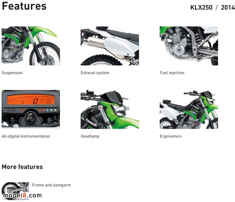 ͬr(sh)Wձl(f)۵2014' KLX250LX250S