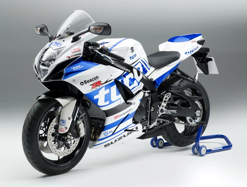 Suzuki發(fā)布GSX-R600 Tyco車隊(duì)圖案復(fù)制版