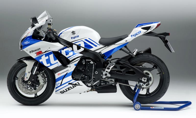 Suzuki發(fā)布GSX-R600 Tyco車隊(duì)圖案復(fù)制版