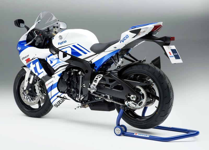 Suzuki發(fā)布GSX-R600 Tyco車隊(duì)圖案復(fù)制版