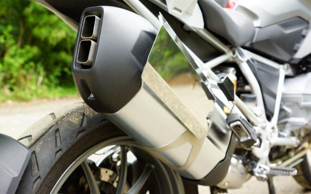 2013 BMW R1200GS水鳥摩托車排氣管