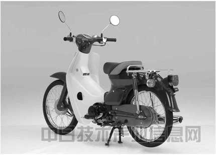 本田為Super Cub輕便摩托車的形狀注冊(cè)立體商標(biāo)