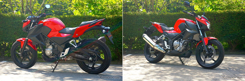 本田與泰國(guó)合作推出“街頭霸王”摩托車CB250F