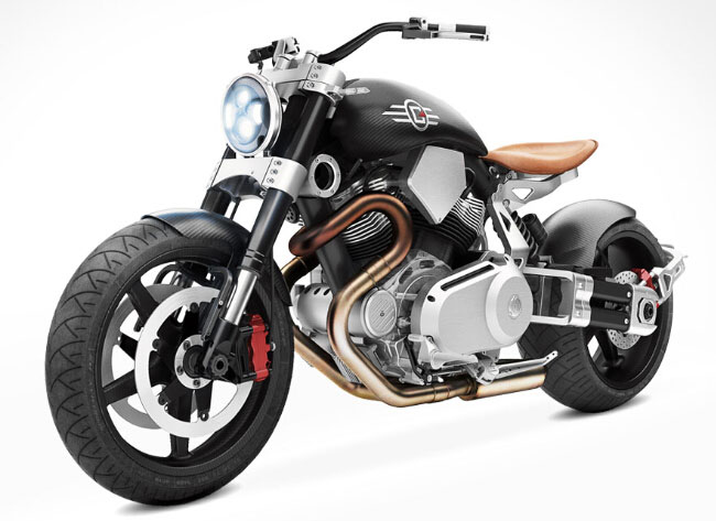 美國(guó)摩托車品牌Co<em></em>nfederate X132Hellcat Speedster