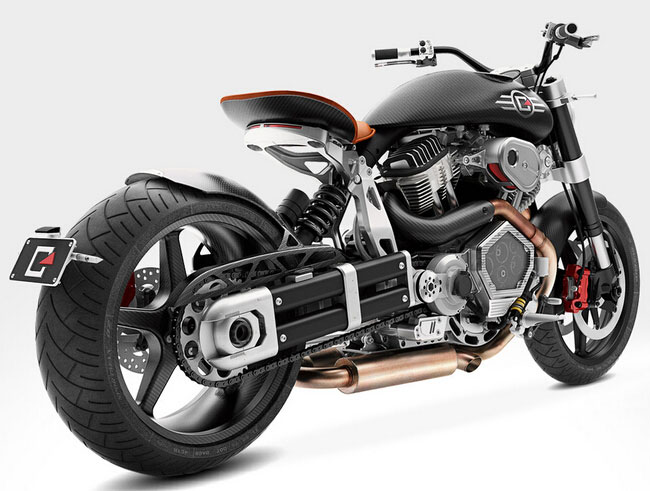 美國(guó)摩托車品牌Co<em></em>nfederate X132 Hellcat Speedster