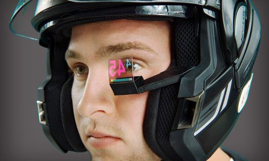 摩托車的增強(qiáng)現(xiàn)實(shí)抬頭顯示器BikeHUD Adventure