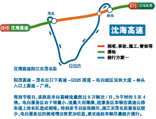 2015年春運廣東省道路交通安全出行指引
