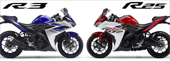雅馬哈YZF-R3和R25摩托車的區(qū)別