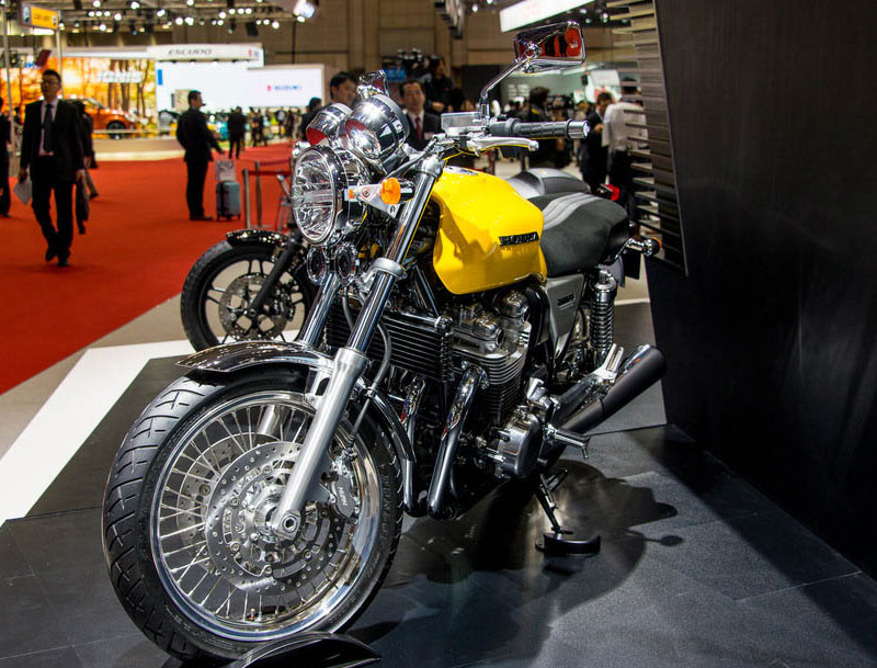 本田Co<em></em>ncept CB摩托車亮相第44屆東京車展2015