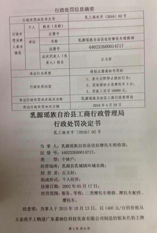 摩托車市場(chǎng)不景氣 部分商家打擦邊球傍名牌銷售