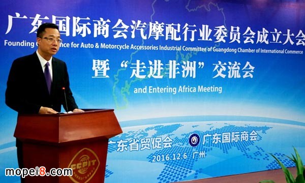 廣東省貿(mào)促會(huì)廣東國(guó)際商會(huì)林濤會(huì)長(zhǎng)致詞