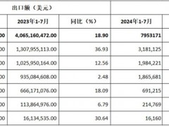 2024年前七月：中國摩托車出口漲勢穩(wěn)定，拉丁美洲成最大增長點